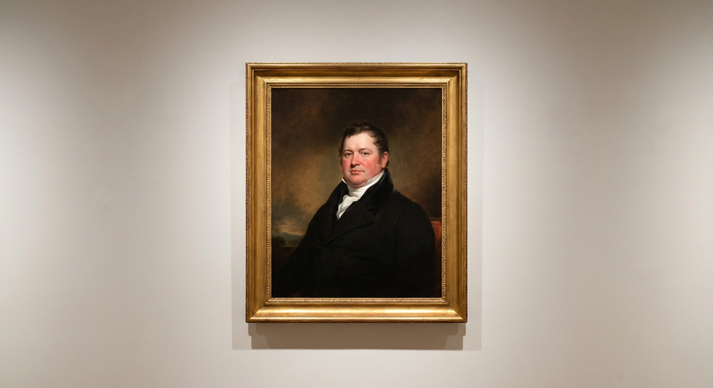 Portrait of John Jacob Astor (After the Fur Trade)