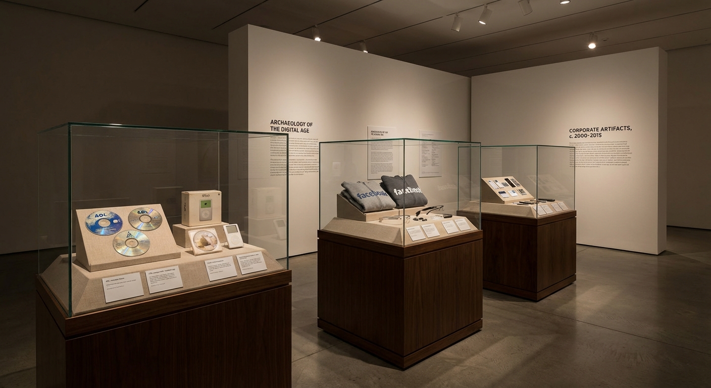 Collection of Corporate Ephemera (Vitrine I): 1994–2024