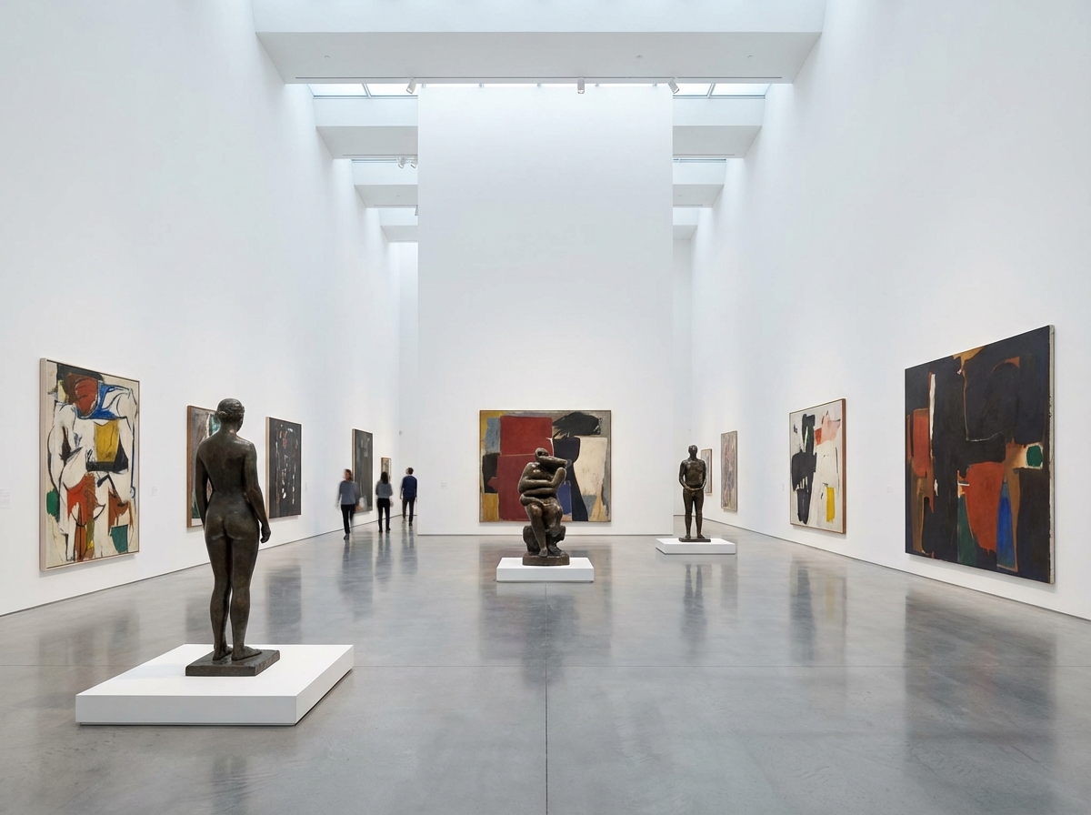 View of the Collection Galleries, Ground Floor