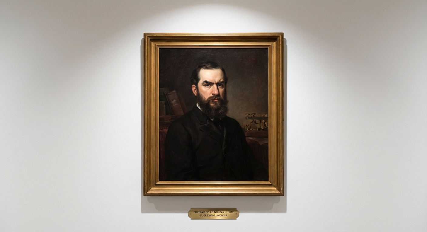 Black Friday, September 24, 1869 (Portrait of Jay Gould)
