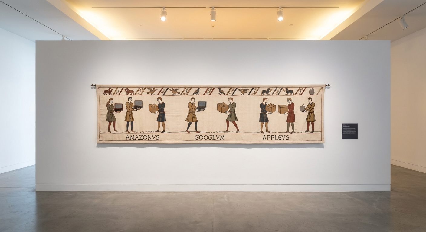 The Great Layoffs (Tapestry after the Bayeux Tapestry)