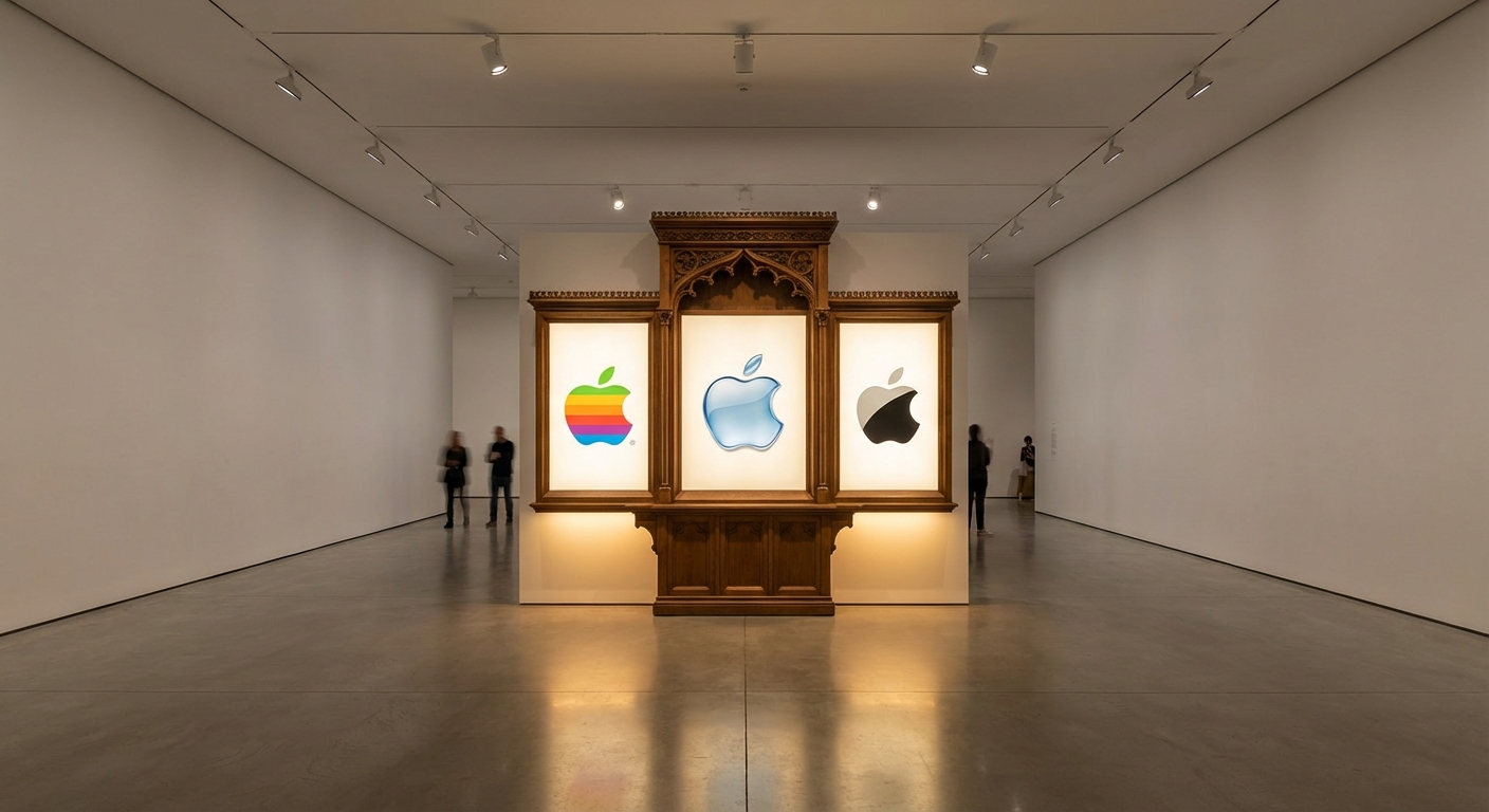 The Sacred Sign: Apple (Evolution Triptych)