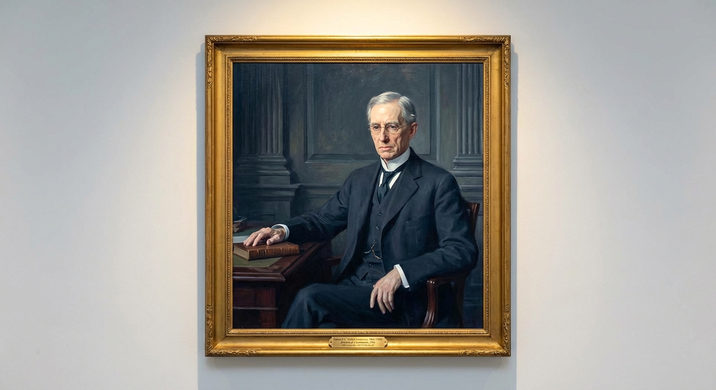 Portrait of Andrew W. Mellon, Secretary of the Treasury, 1921