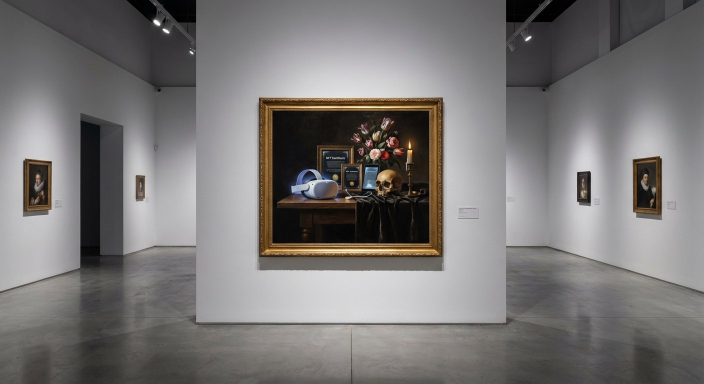 The Metaverse Room (VR Headset Vanitas)