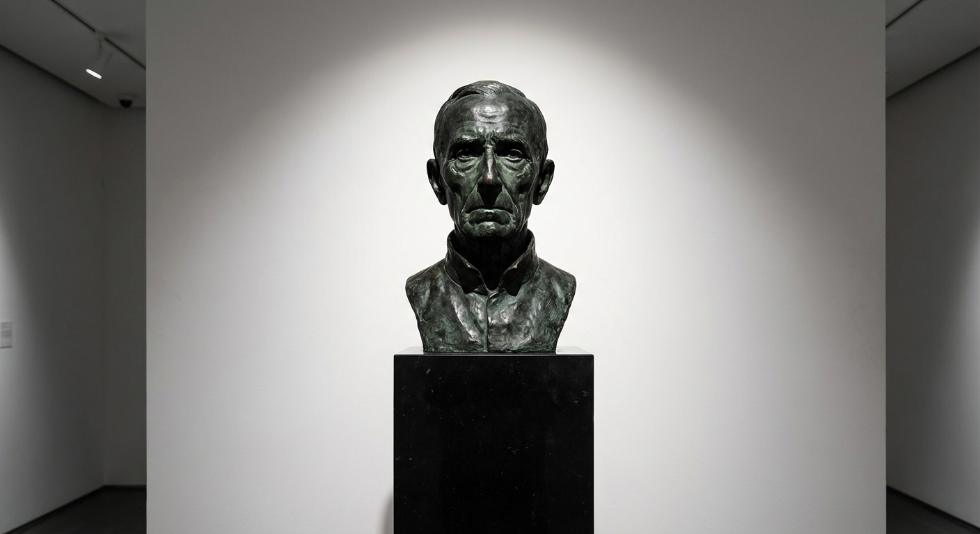 Standard Oil, Dissolved (Bust of John D. Rockefeller)