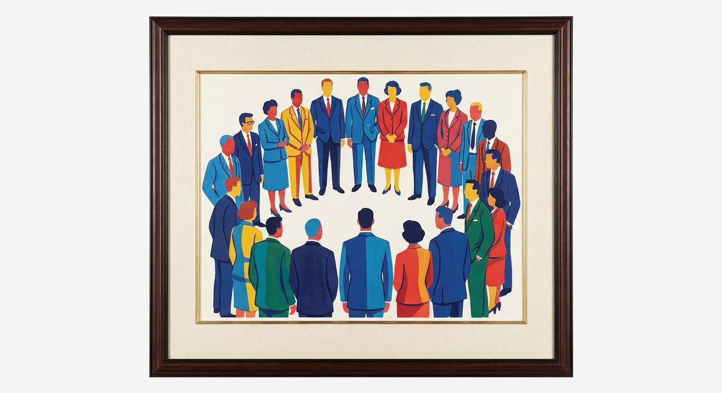 Museum Poster — "The Circle (After Matisse)"